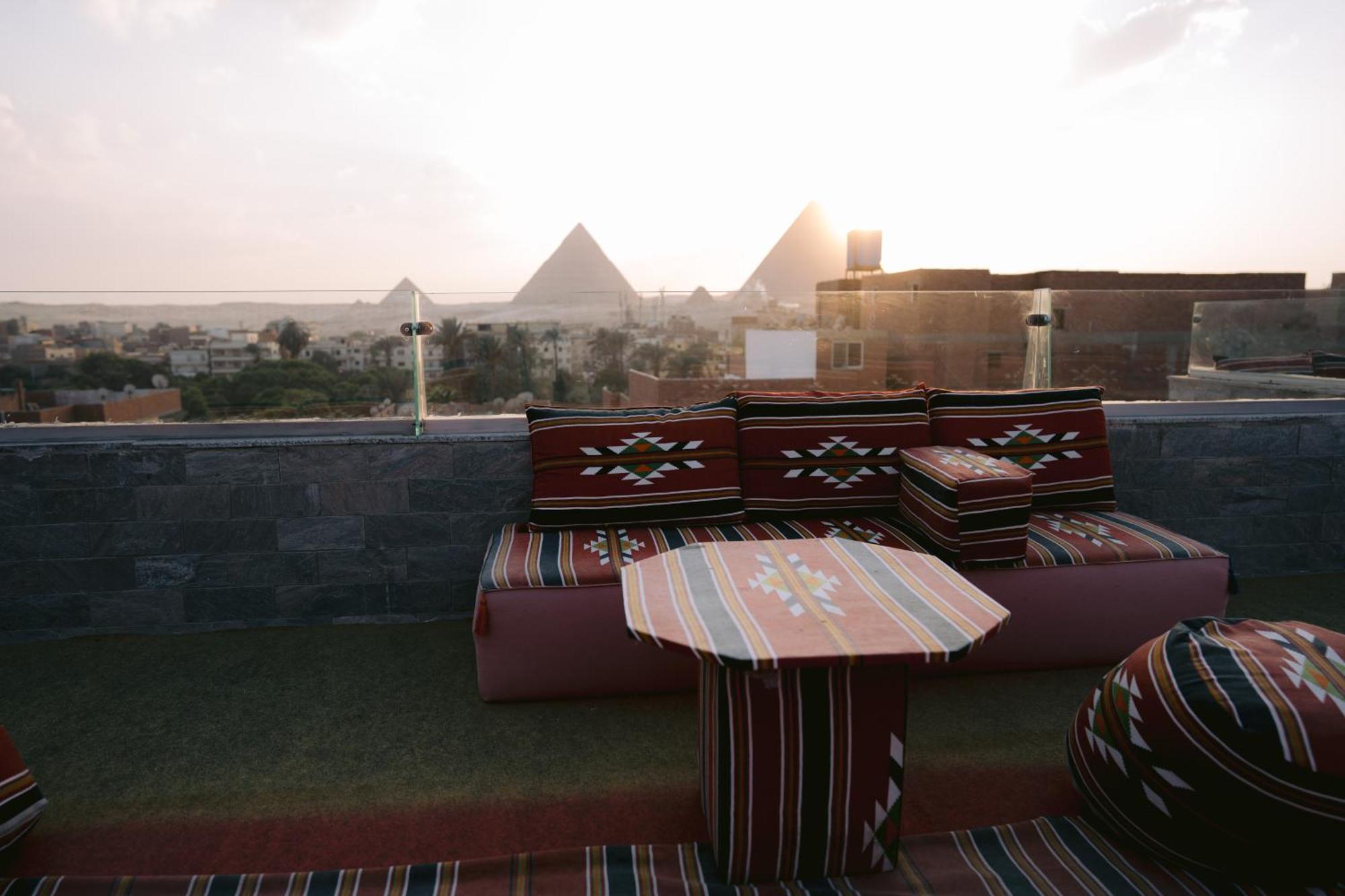Tuya Pyramids Inn Kafrat al Jabal Экстерьер фото