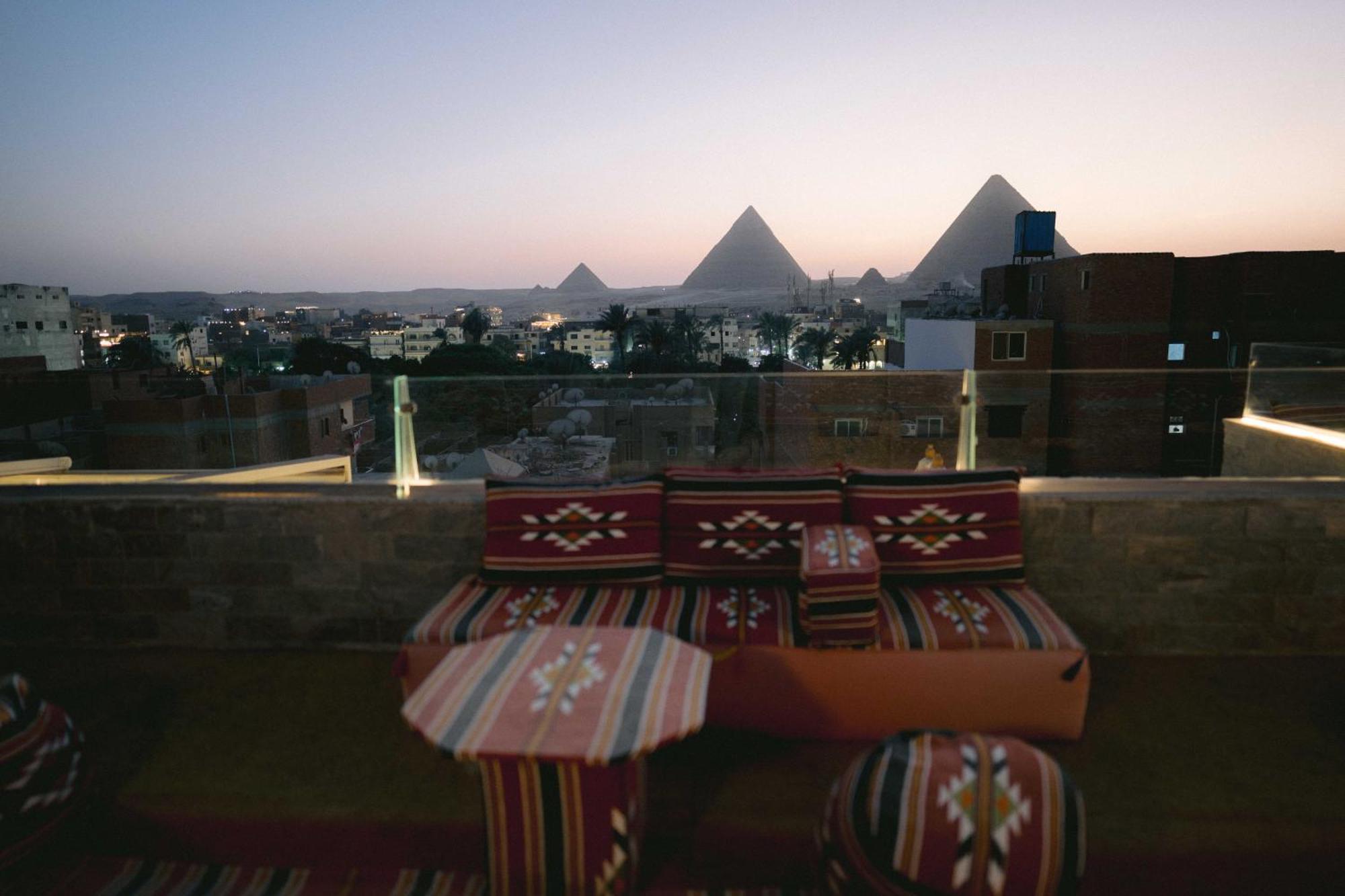 Tuya Pyramids Inn Kafrat al Jabal Экстерьер фото