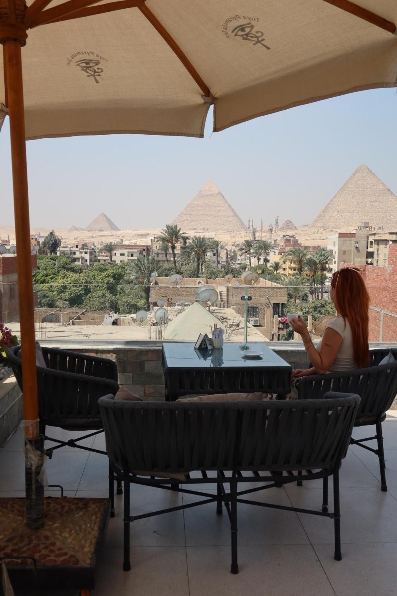 Tuya Pyramids Inn Kafrat al Jabal Экстерьер фото